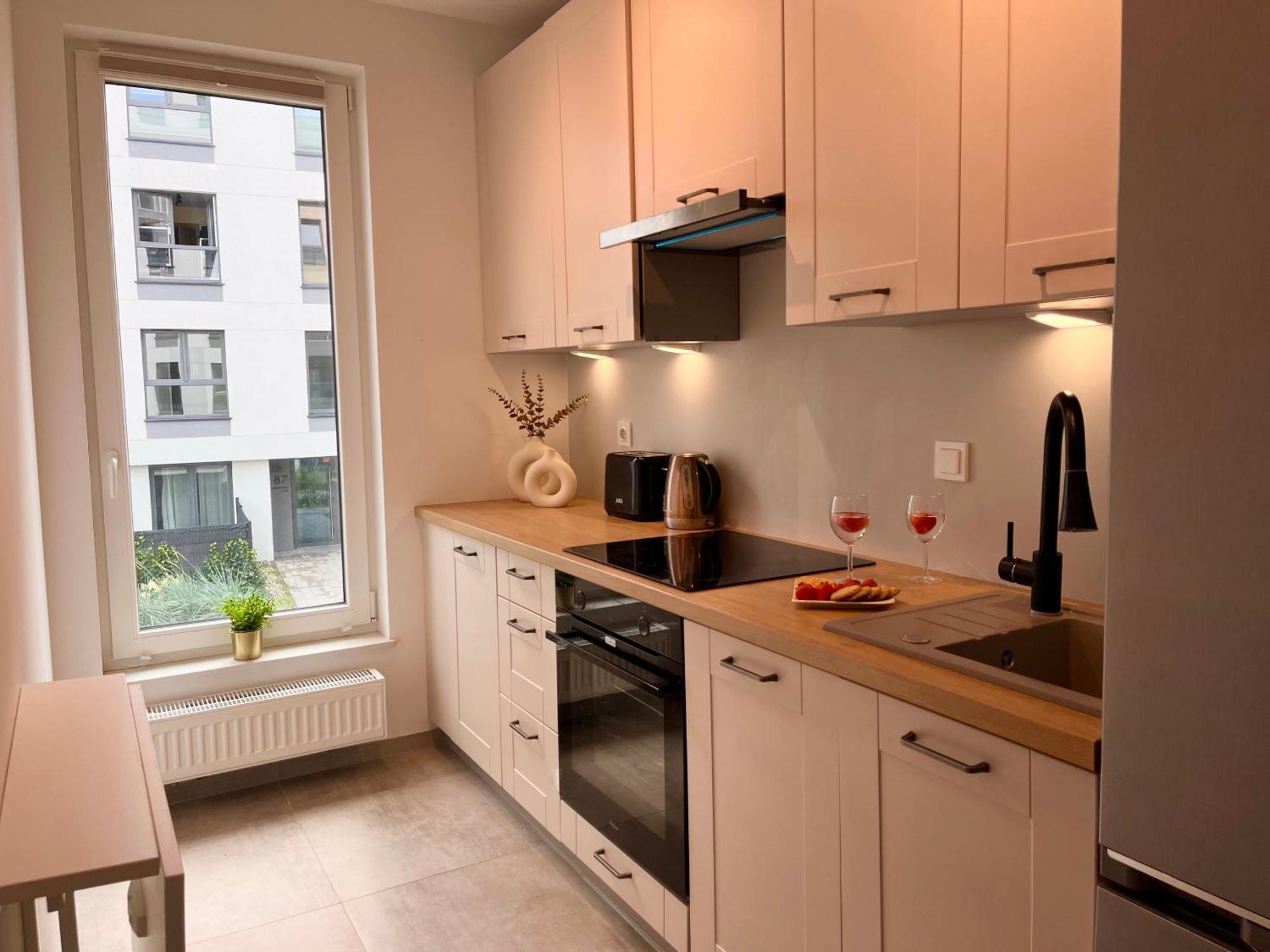דירות גדנסק Ina Rent - Przystan Letnica מראה חיצוני תמונה
