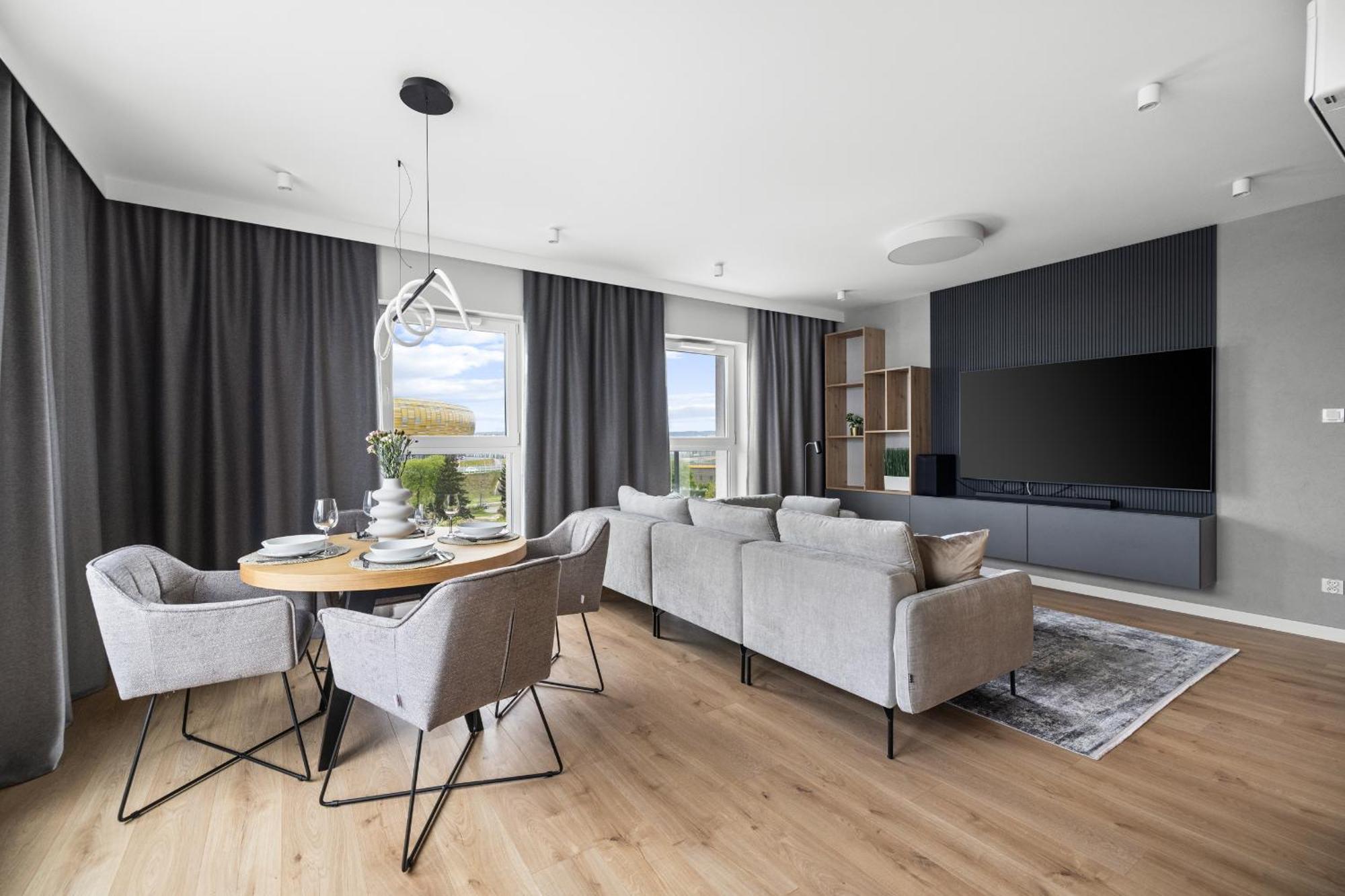 דירות גדנסק Ina Rent - Przystan Letnica מראה חיצוני תמונה
